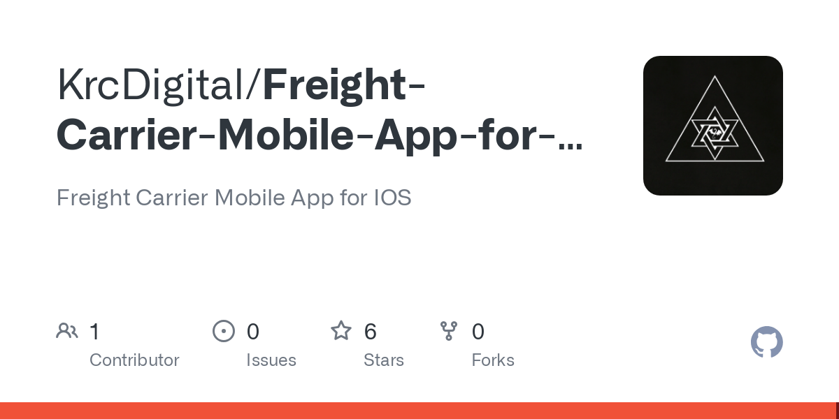Freight Carrier Mobile App for IOS