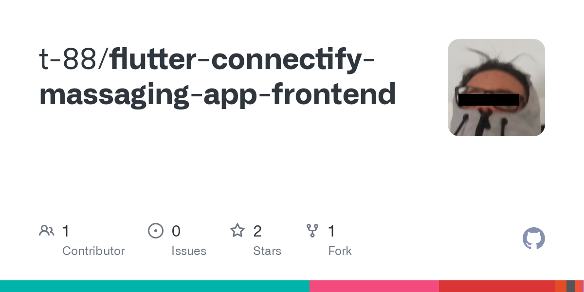 flutter connectify massaging app frontend