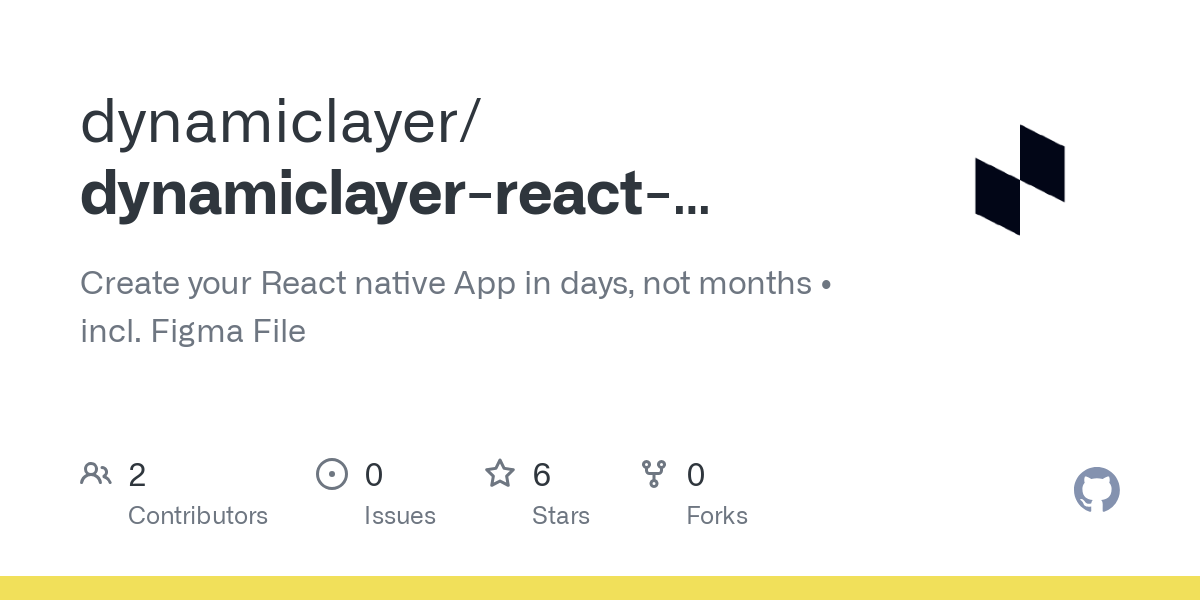 dynamiclayer react native boilerplate