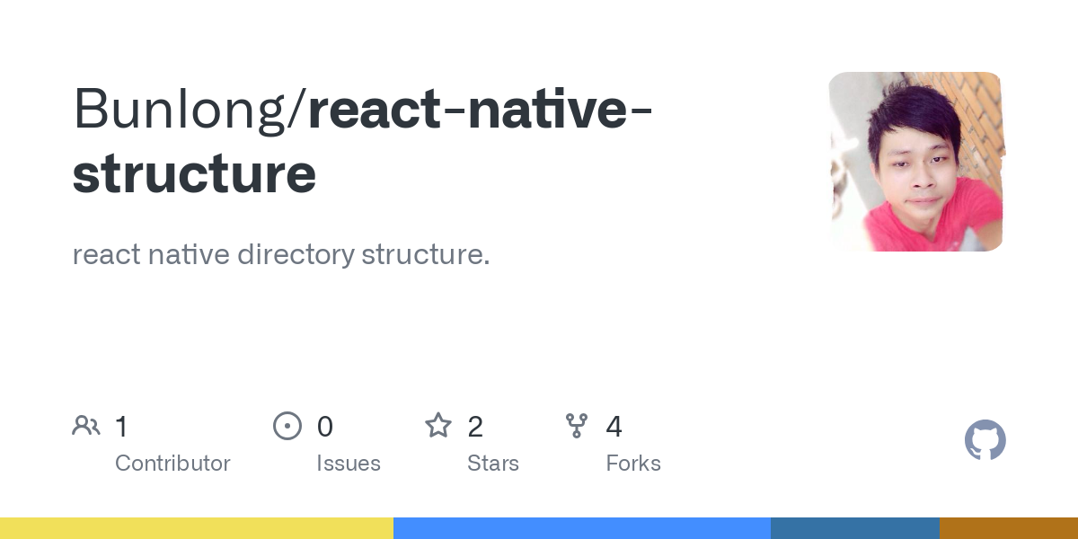 react native structure
