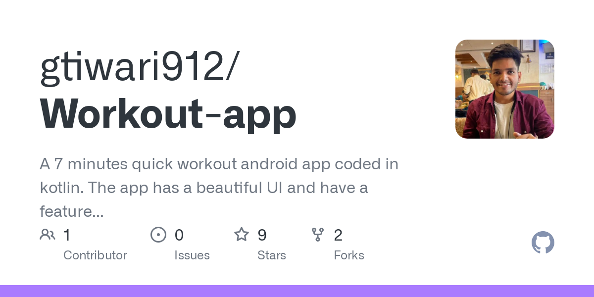 Workout app