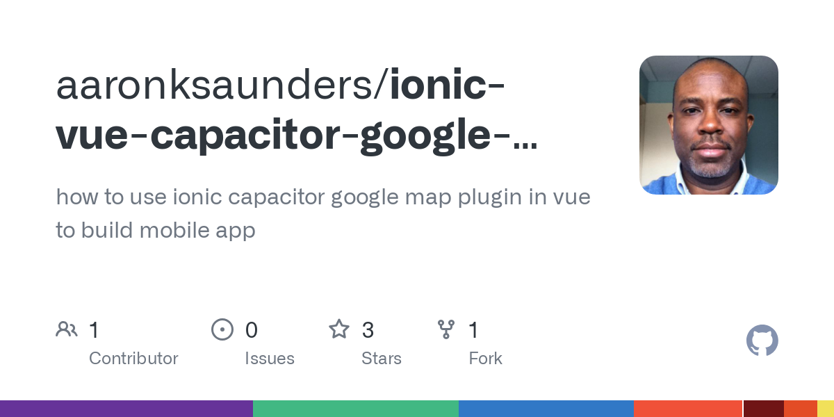 ionic vue capacitor google maps app 1