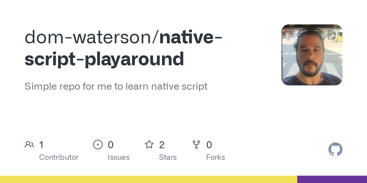 native script playaround