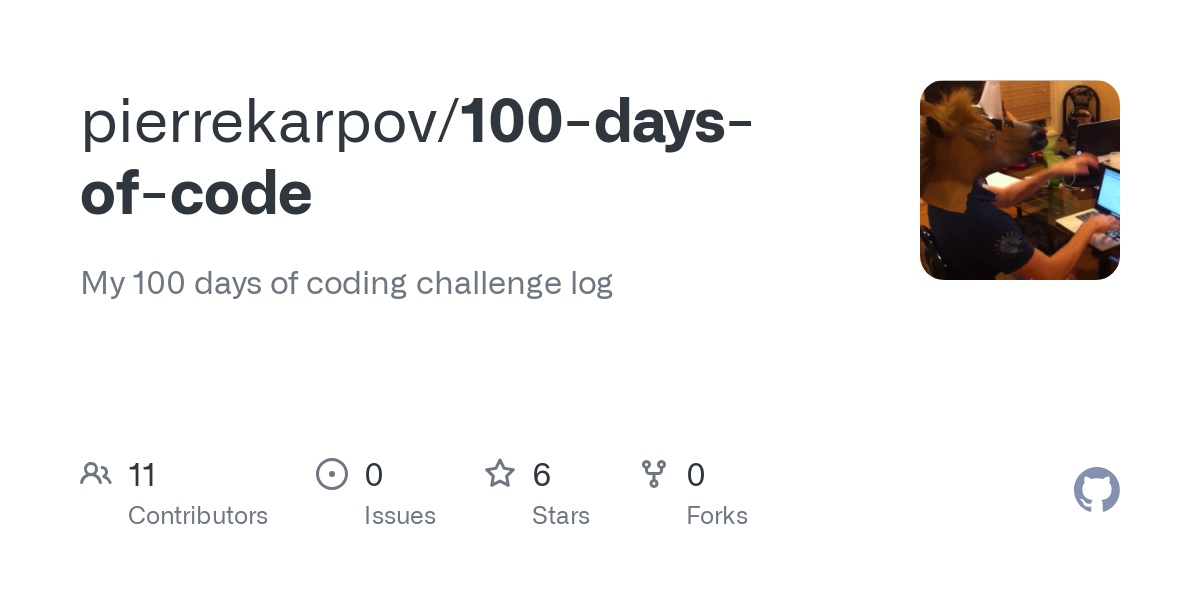 100 days of code