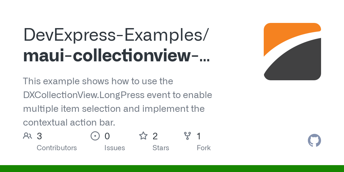 maui collectionview long tap