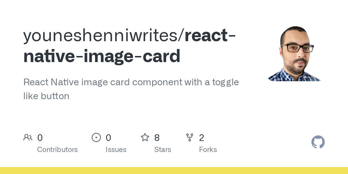 react native image card