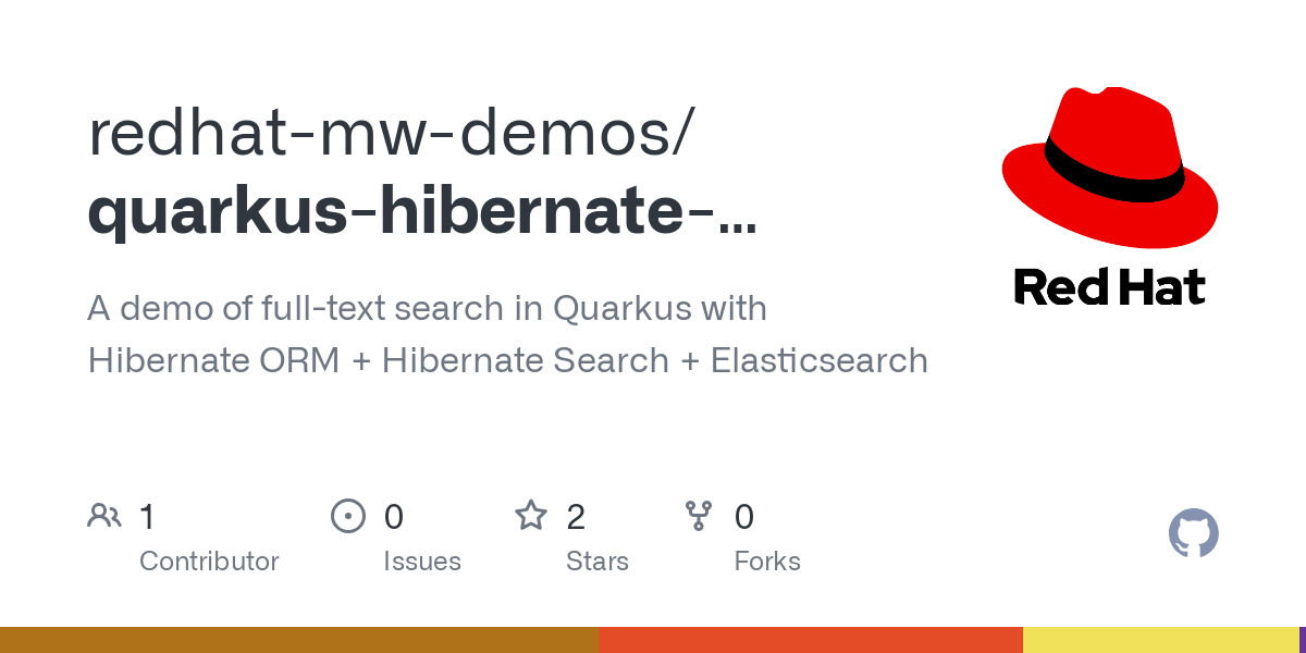 quarkus hibernate search starter demo