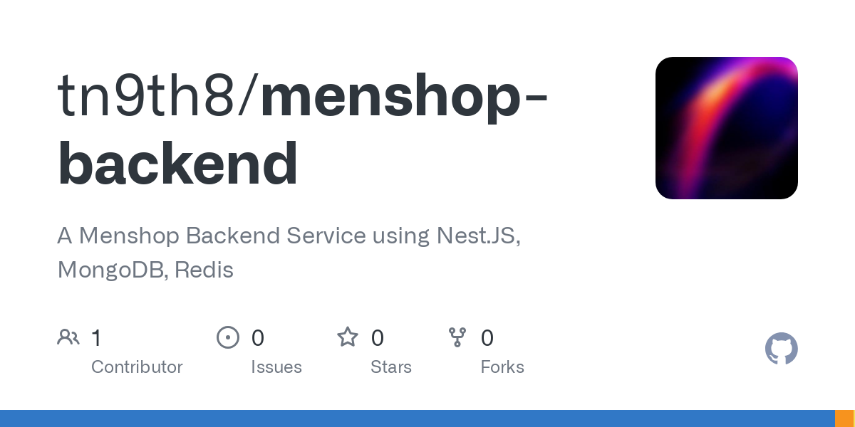 menshop backend