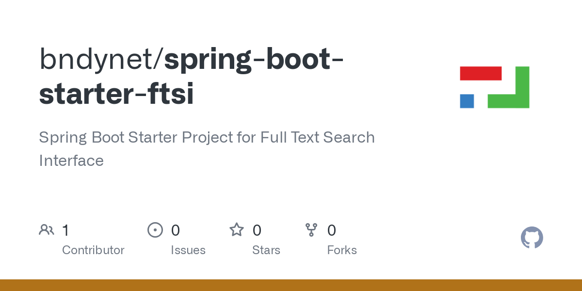 spring boot starter ftsi