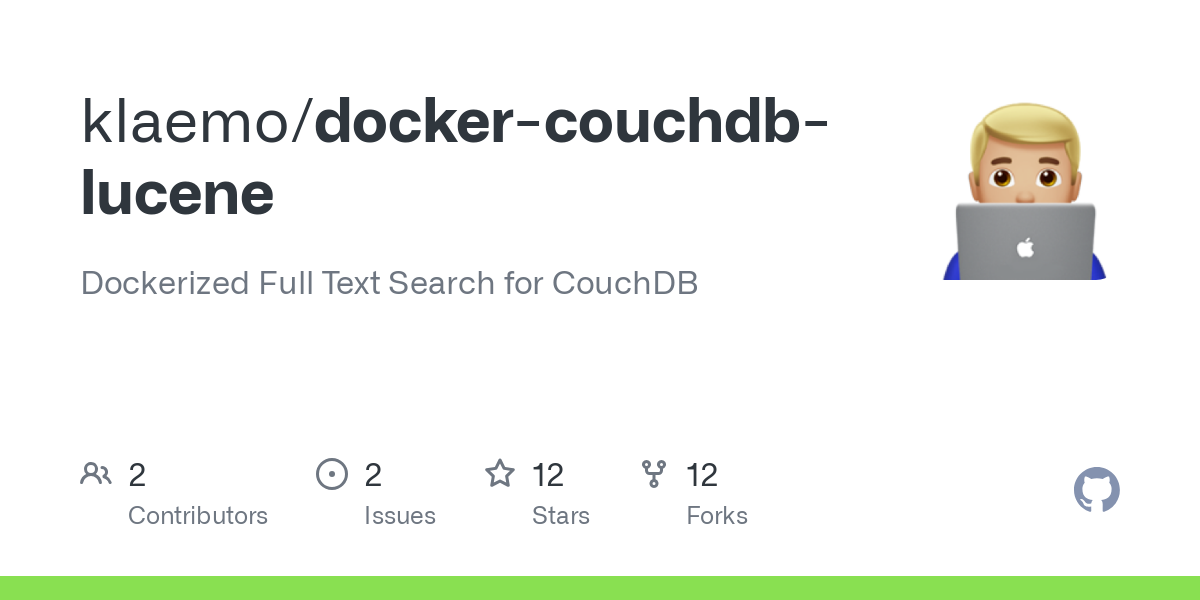 docker couchdb lucene