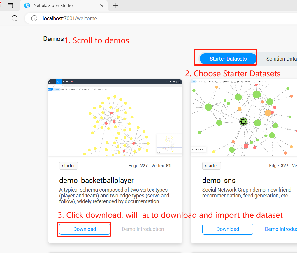 demo_basketballplayer 데이터 세트를 사용하십시오