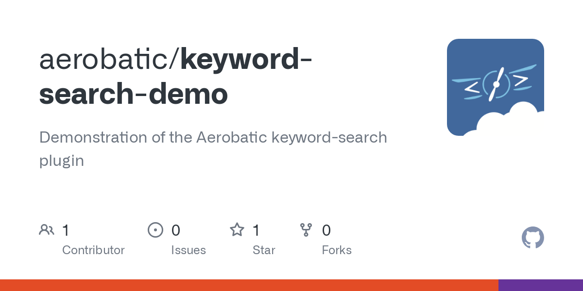 keyword search demo
