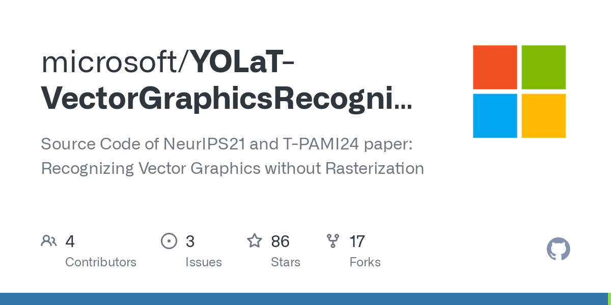 YOLaT VectorGraphicsRecognition