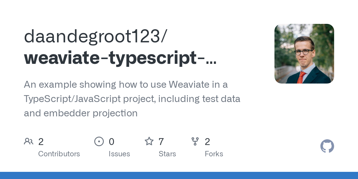 weaviate typescript example
