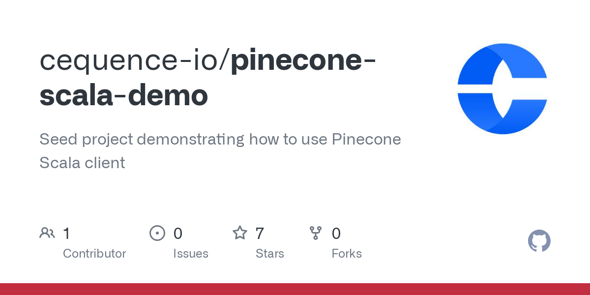 pinecone scala demo