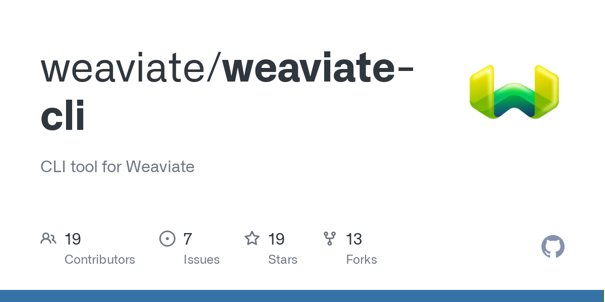 weaviate cli