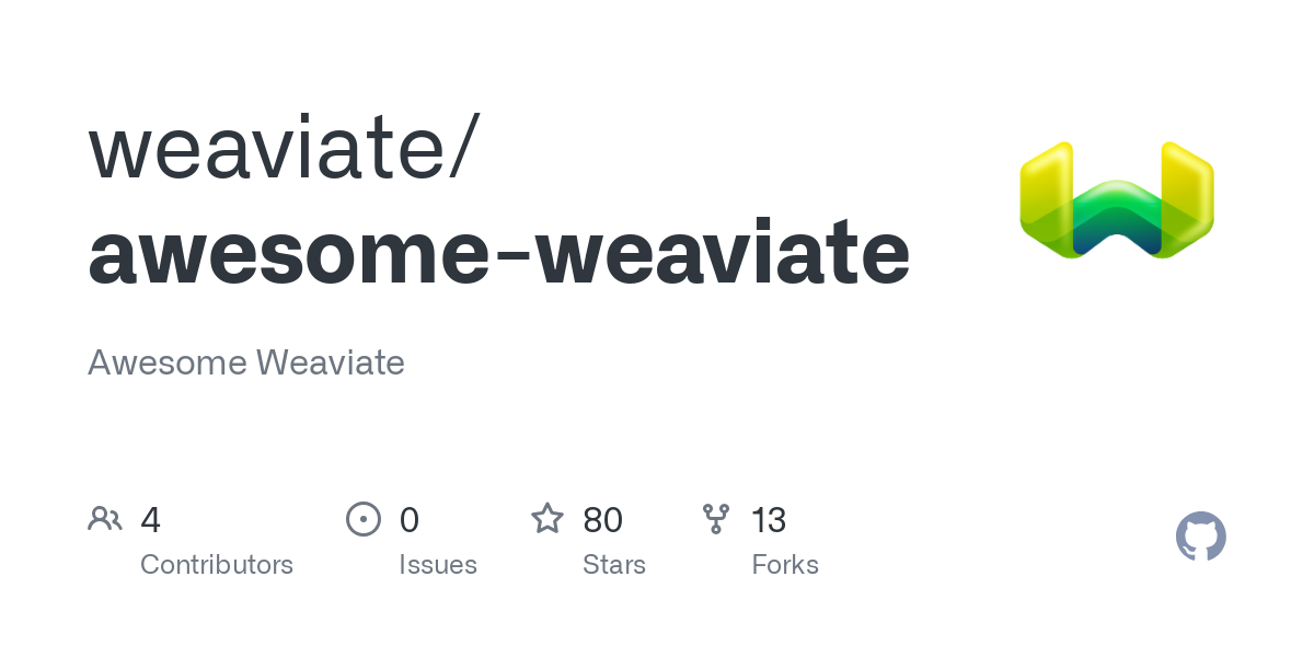 awesome weaviate