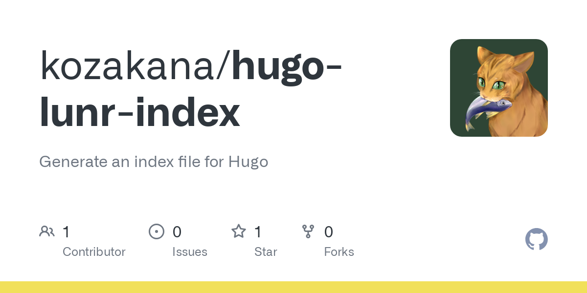 hugo lunr index
