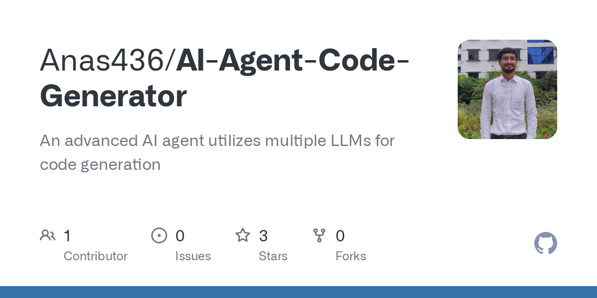 AI Agent Code Generator
