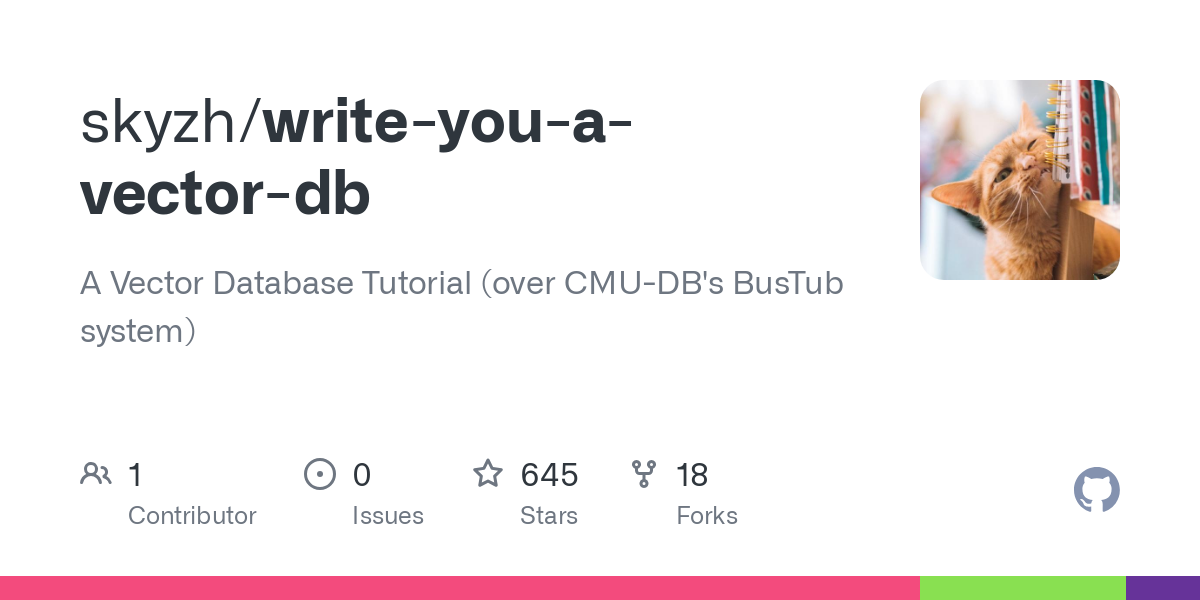 write you a vector db
