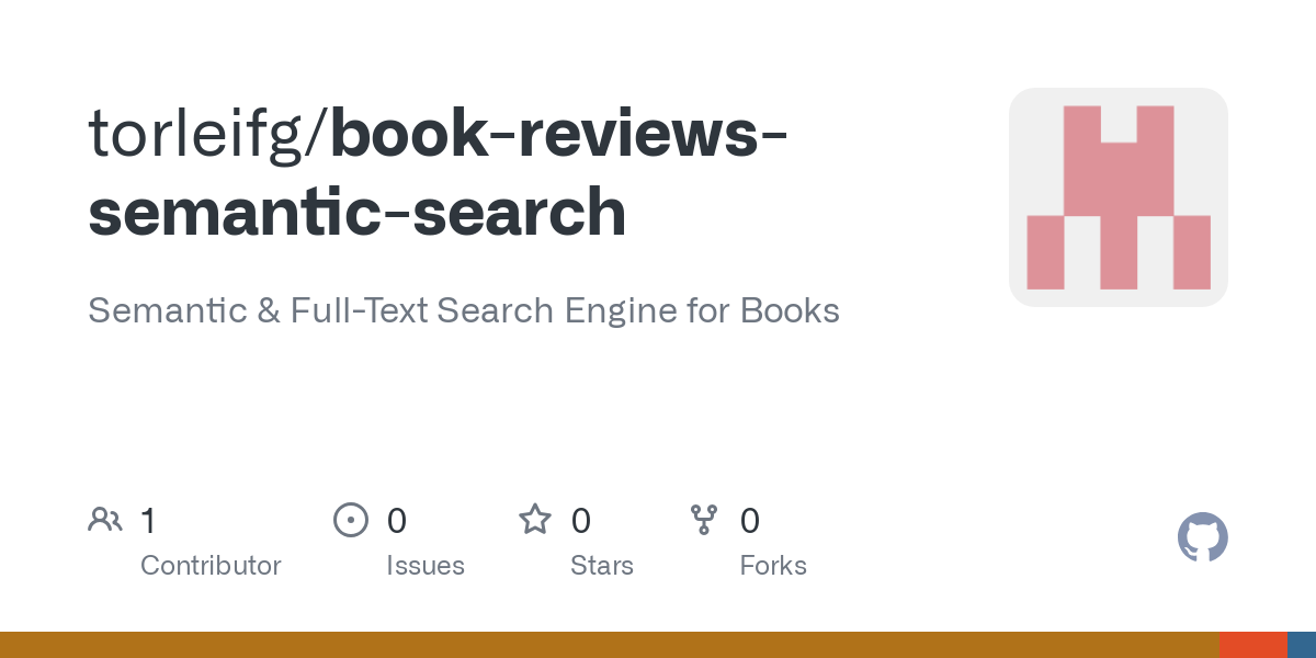 book reviews semantic search