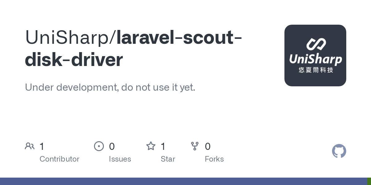 laravel scout disk driver