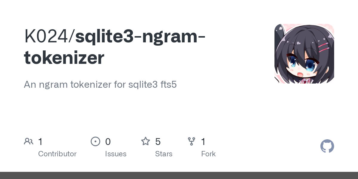 sqlite3 ngram tokenizer