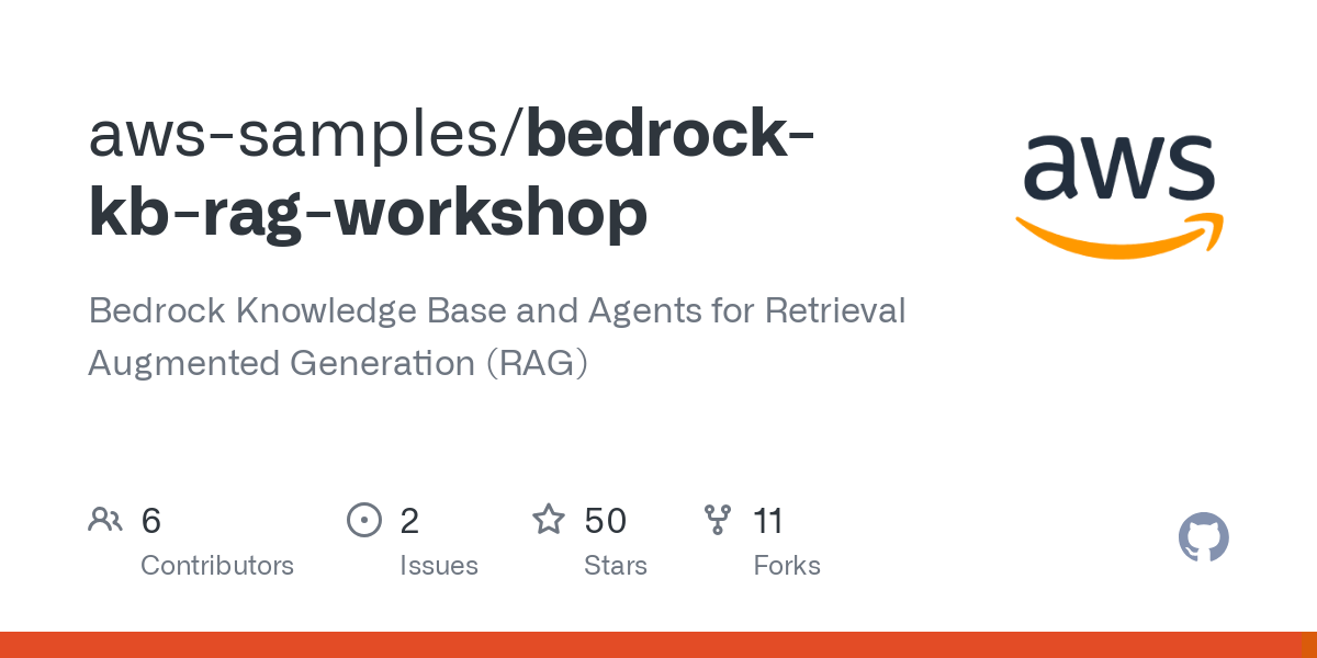 bedrock kb rag workshop