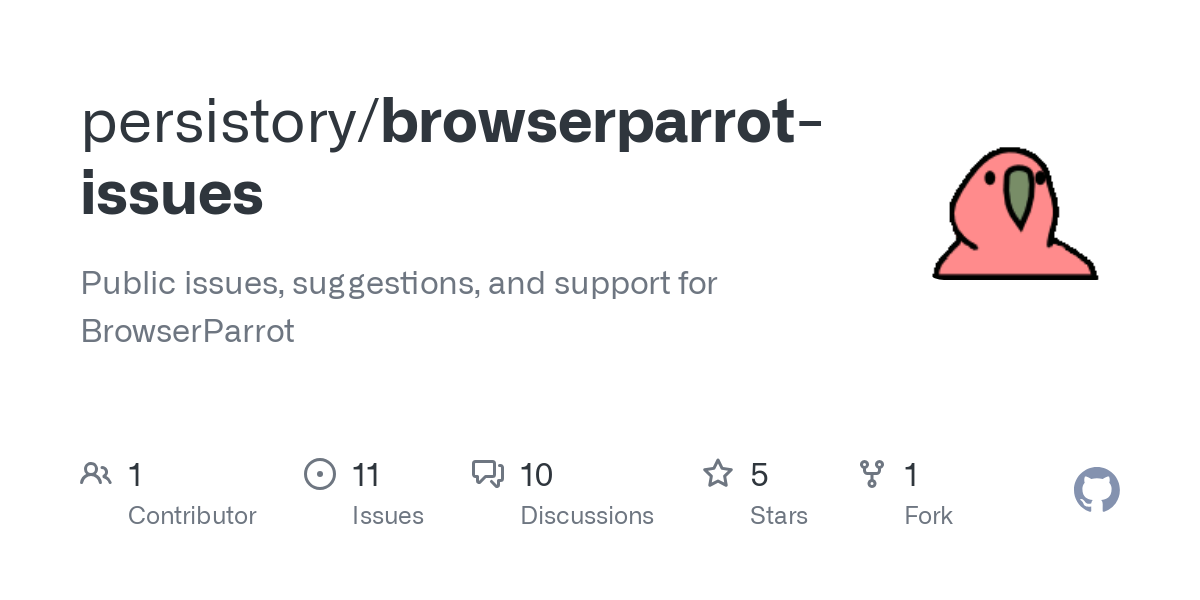browserparrot issues