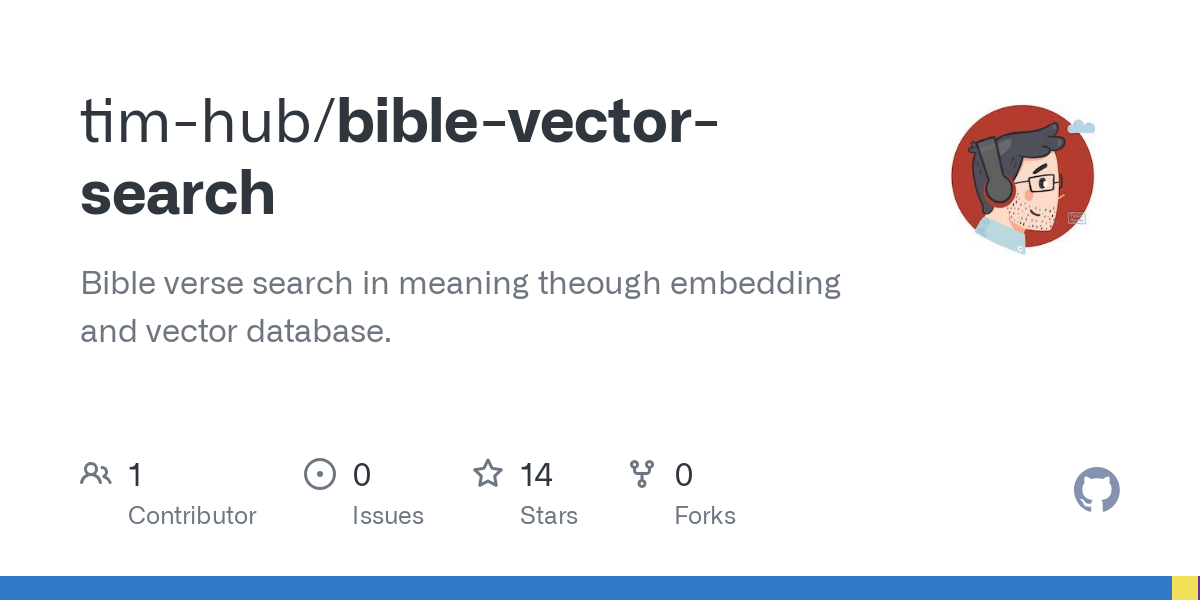 bible vector search