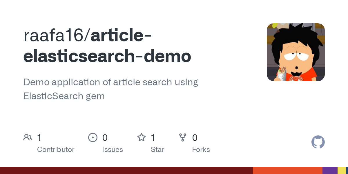 article elasticsearch demo