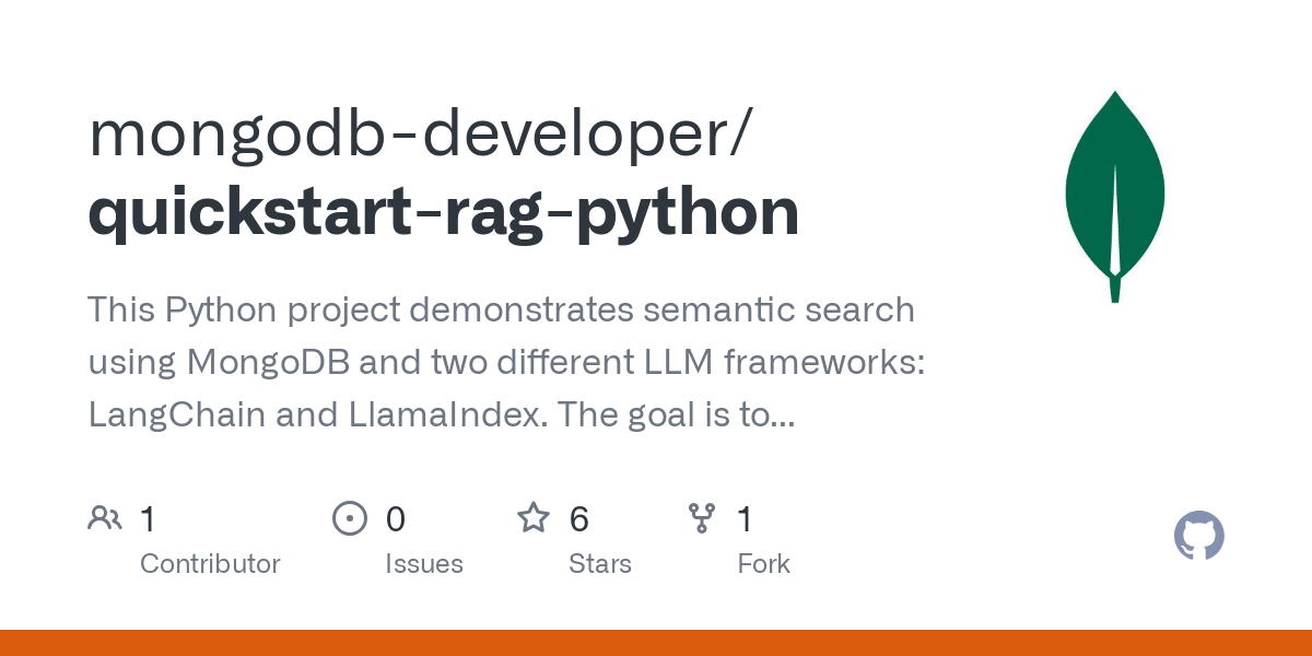 quickstart rag python