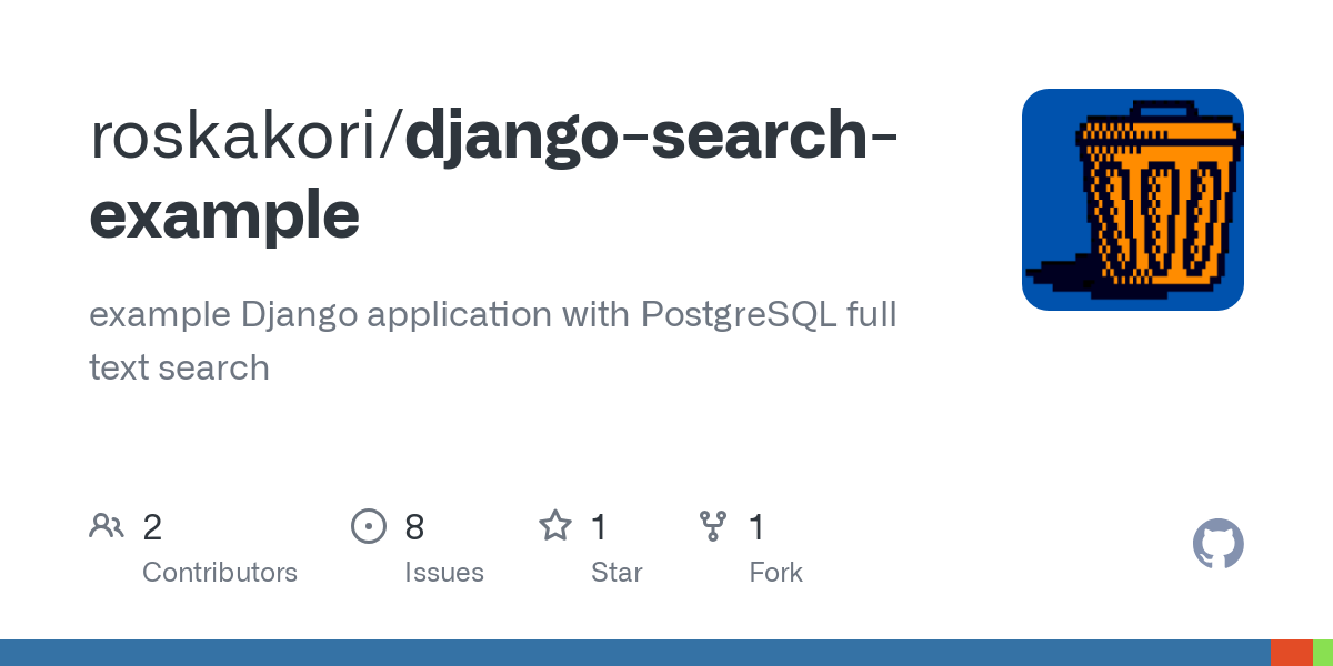 django search example