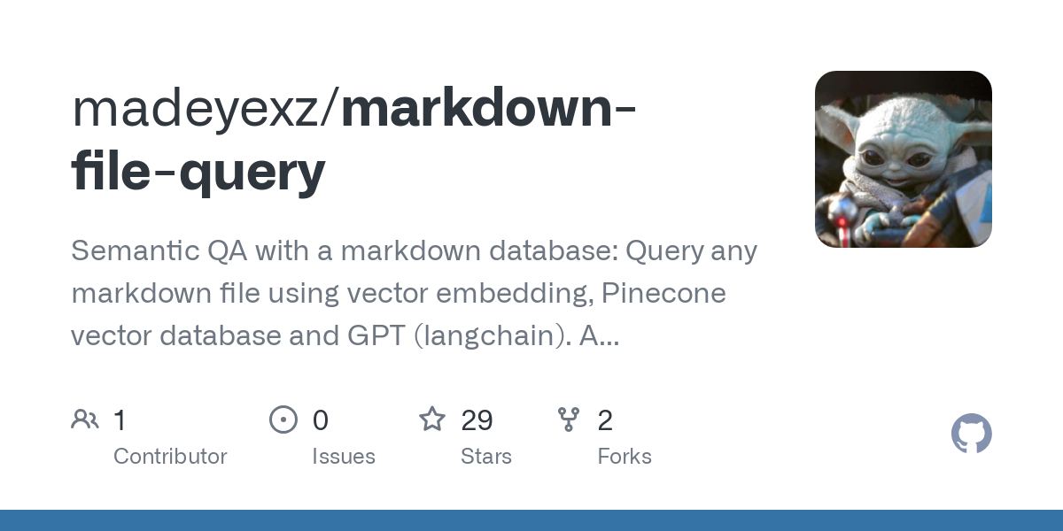 markdown file query
