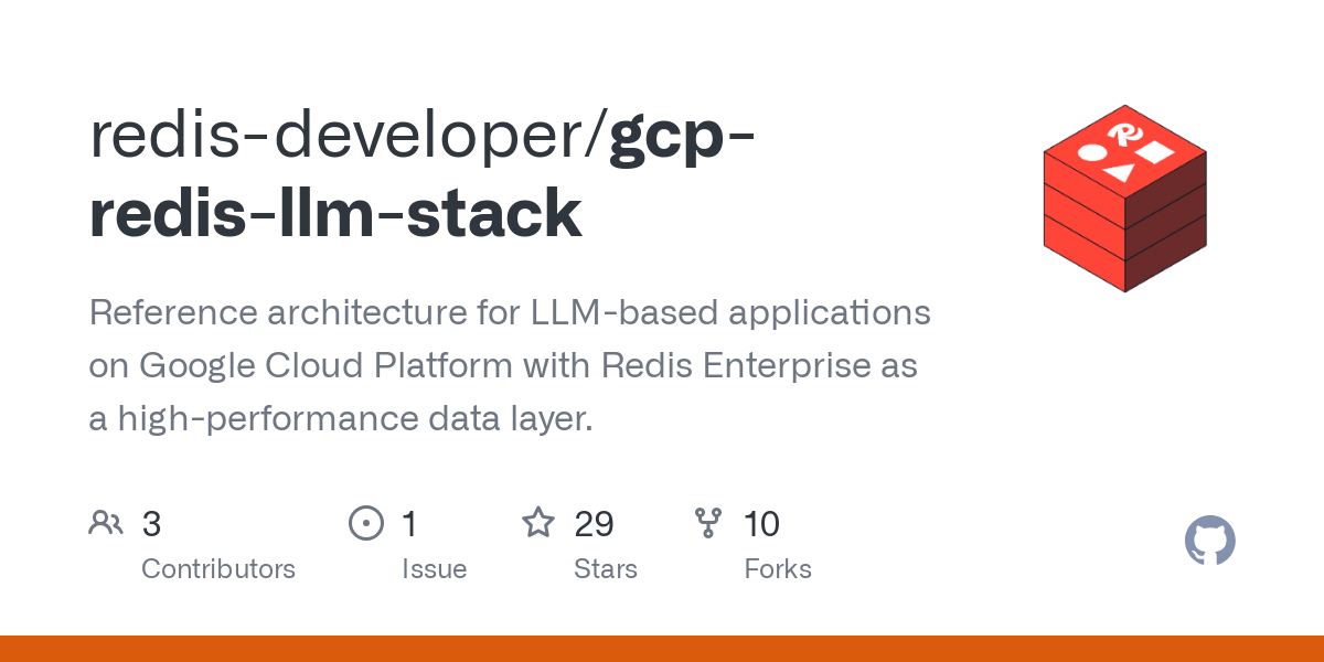gcp redis llm stack