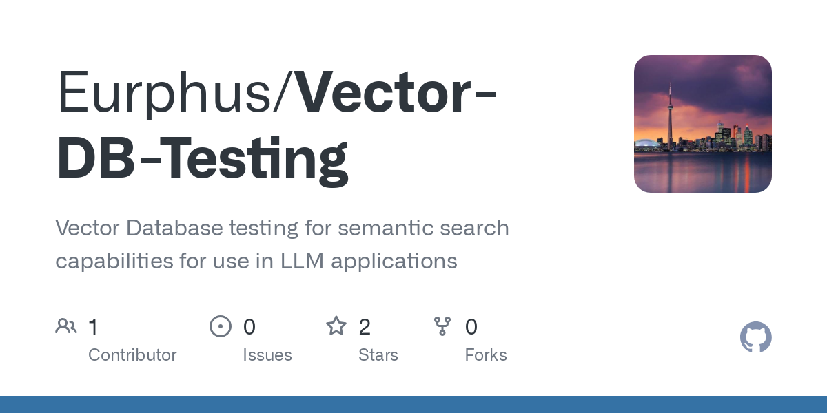 Vector DB Testing