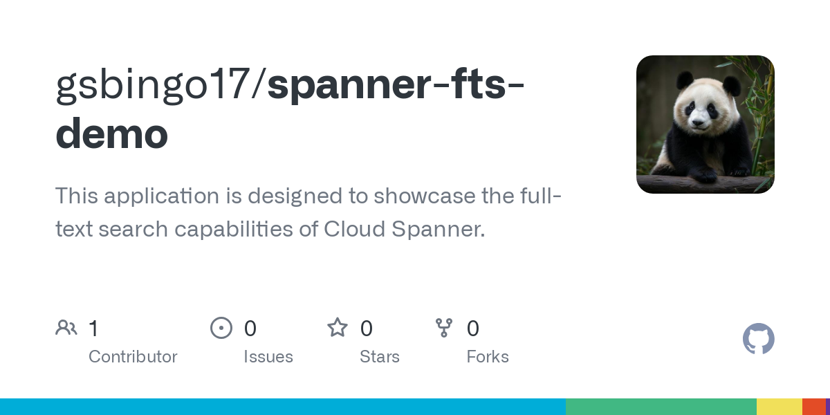spanner fts demo
