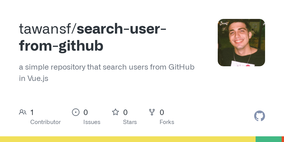 search user from github