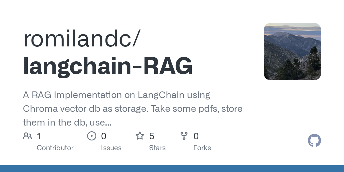 langchain RAG