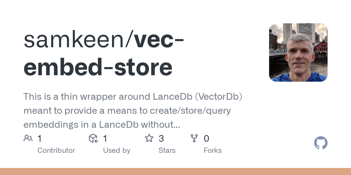 vec embed store