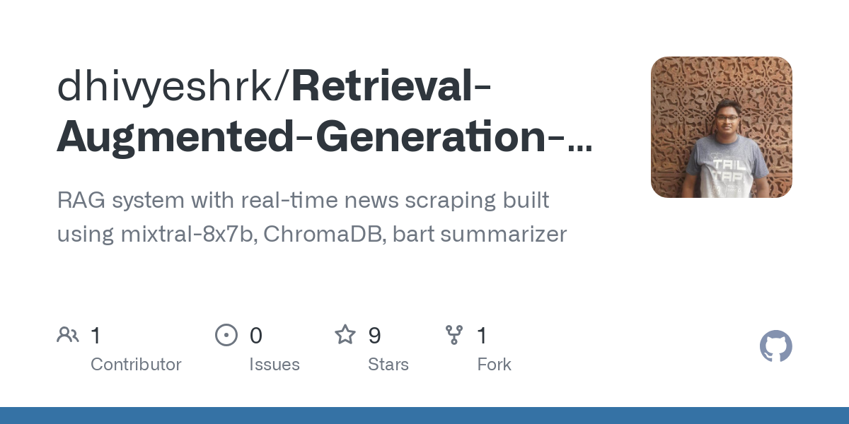 Retrieval Augmented Generation for news