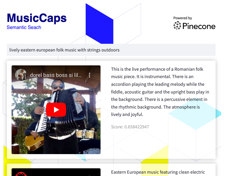 PENECONE을 사용한 Semantic Search