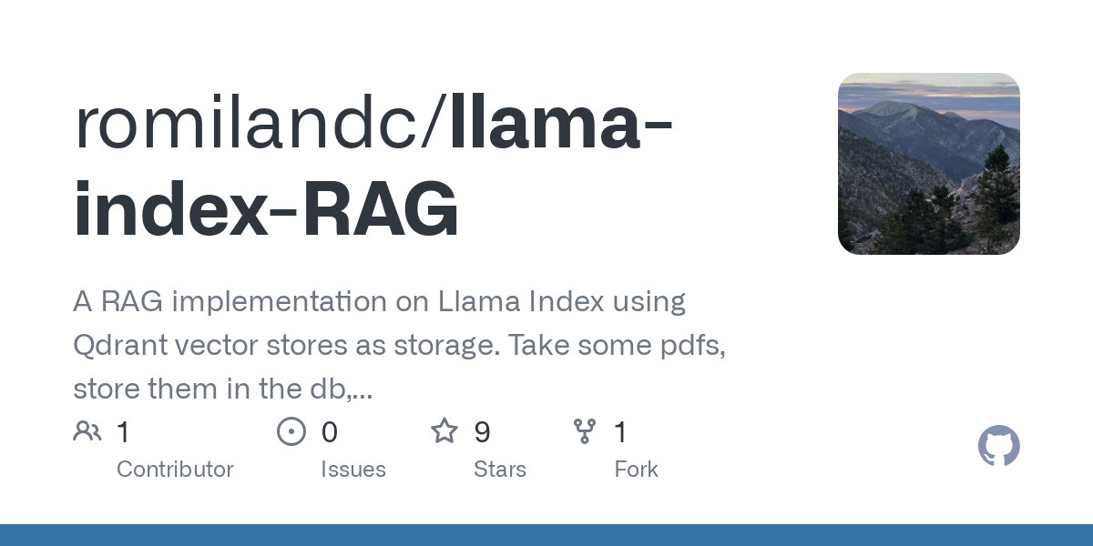 llama index RAG