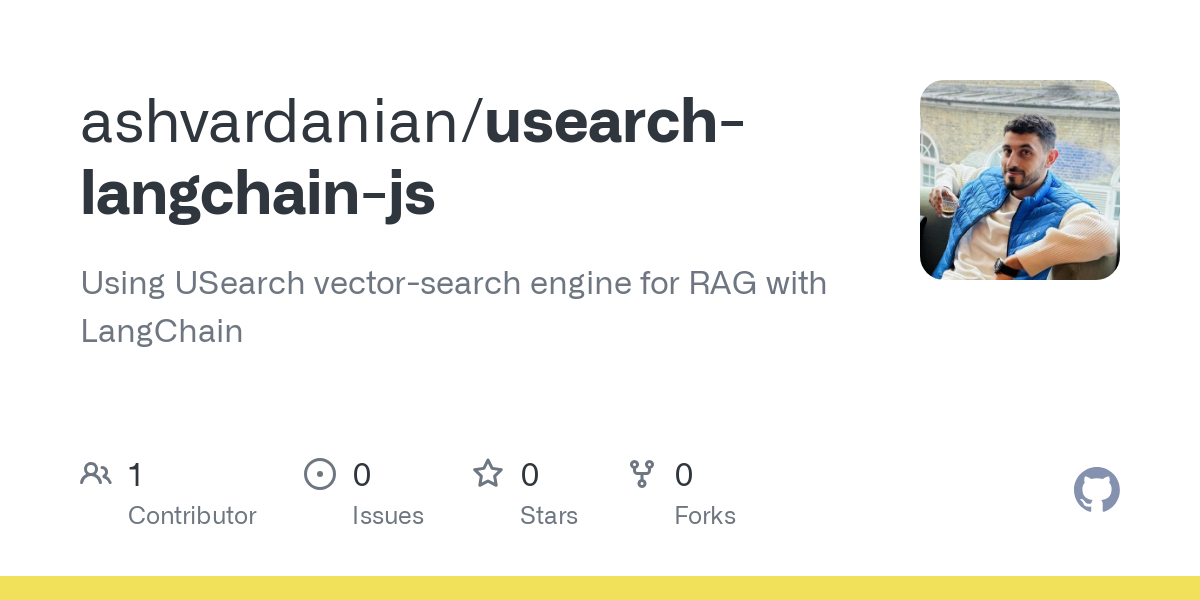 usearch langchain js