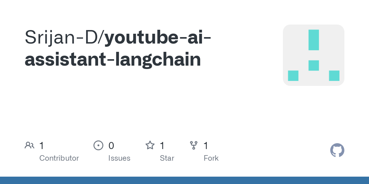 youtube ai assistant langchain