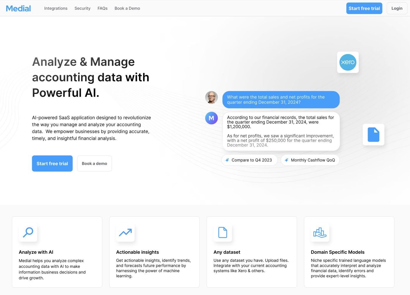 미디어-아일 랜딩 페이지