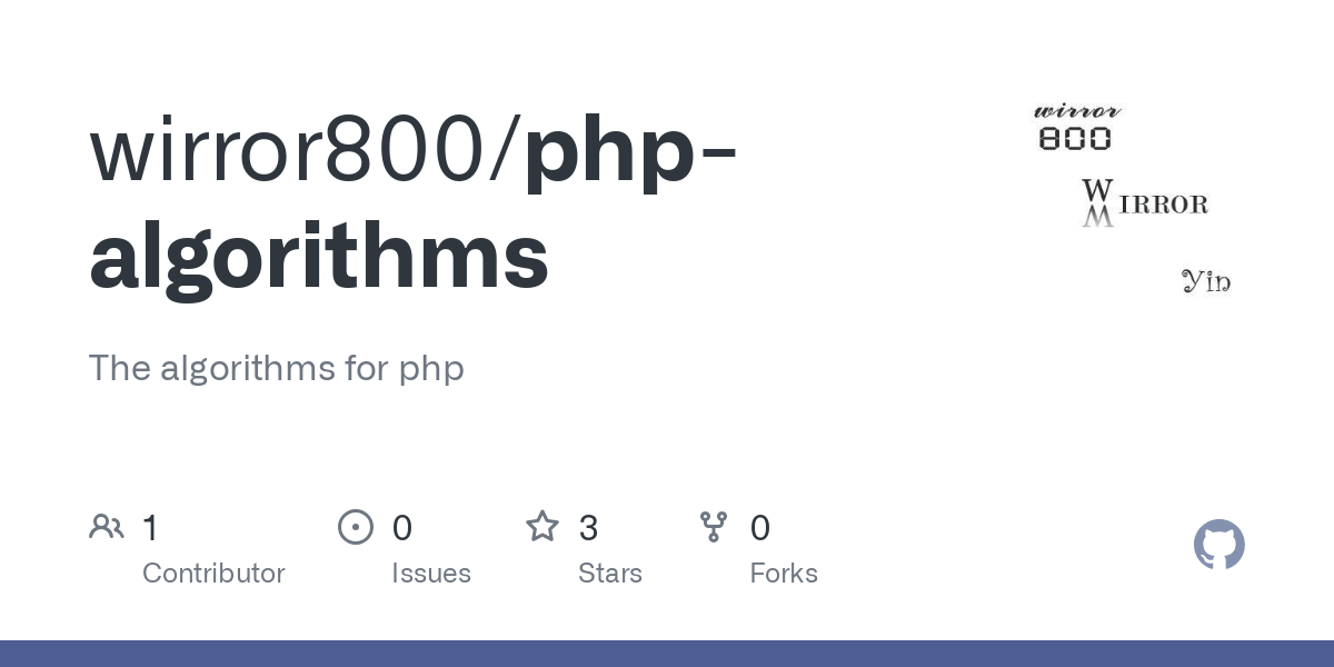 php algorithms