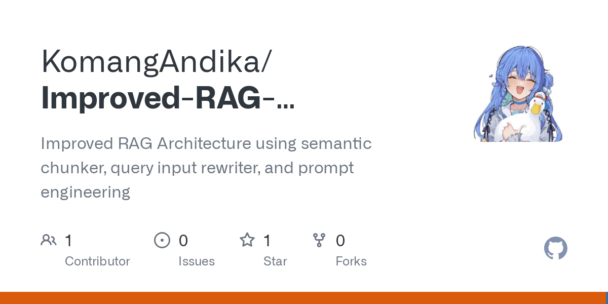 Improved RAG Architecture
