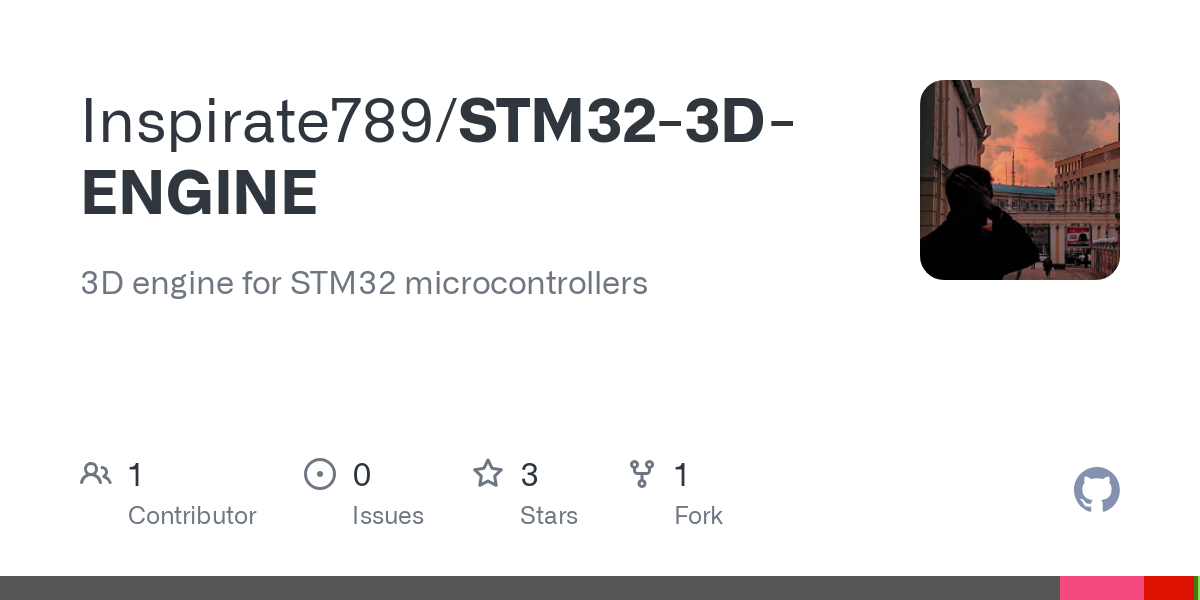 STM32 3D ENGINE