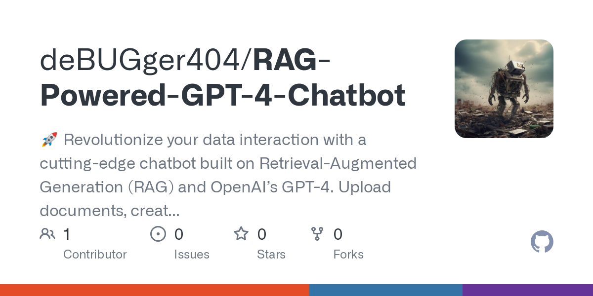 RAG Powered GPT 4 Chatbot